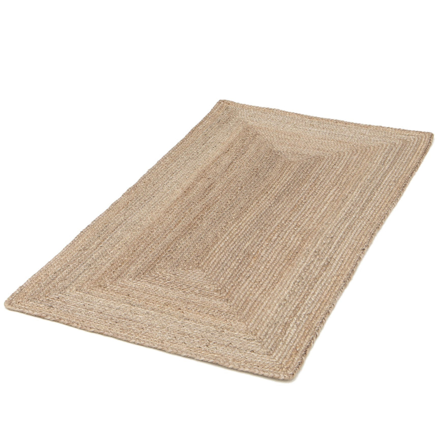 Tapis design fait main en jute INDIRA - AFKliving