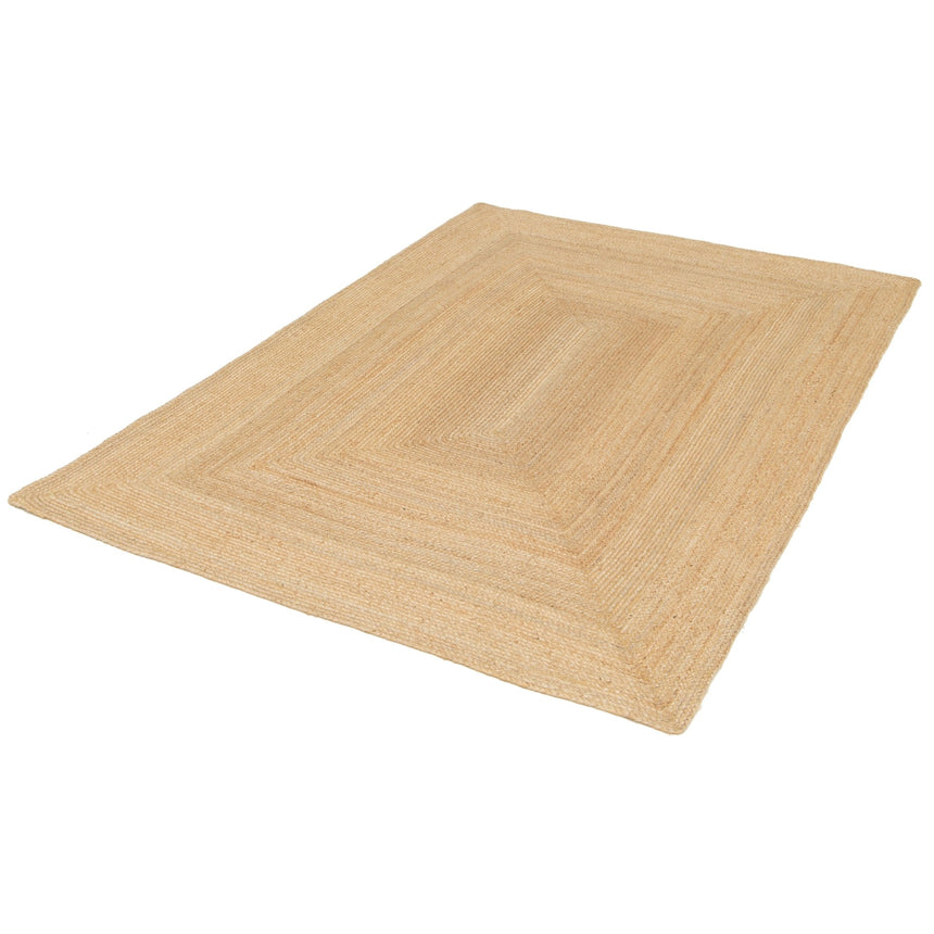 Tapis design fait main en jute INDIRA - AFKliving