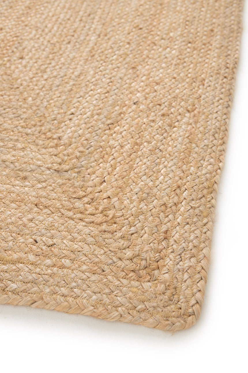 Tapis design fait main en jute INDIRA - AFKliving