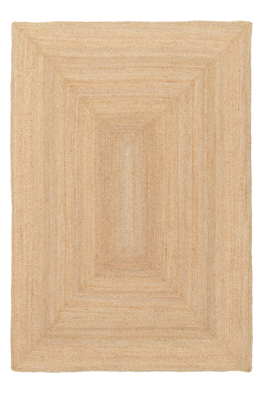 Tapis design fait main en jute INDIRA - AFKliving