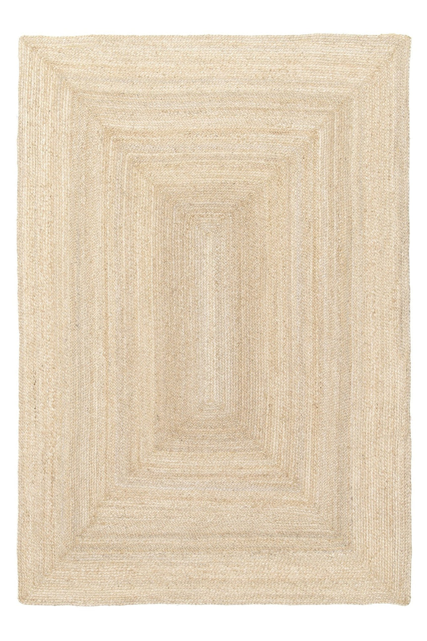 Tapis design fait main en jute INDIRA - AFKliving