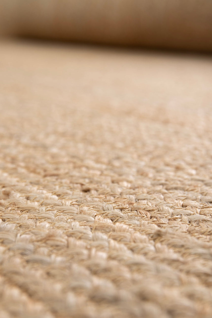 Tapis design fait main en jute INDIRA - AFKliving