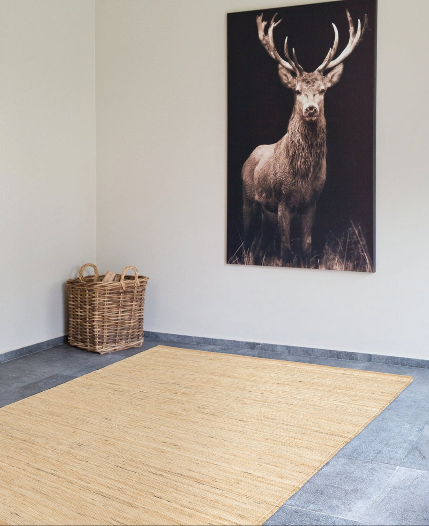 Tapis design fait main en jute TERRA - AFKliving
