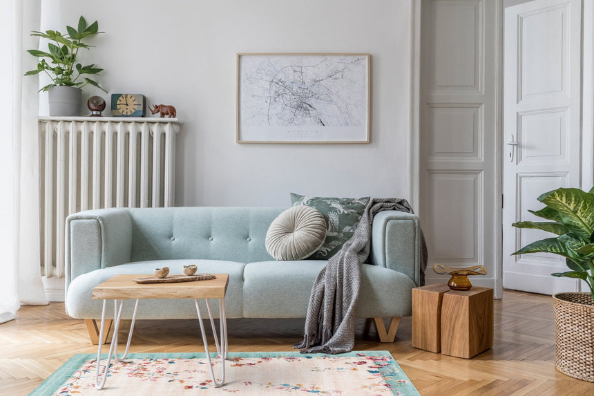 Tapis design finition couture anglaise MARIE ANTOINETTE - AFKliving