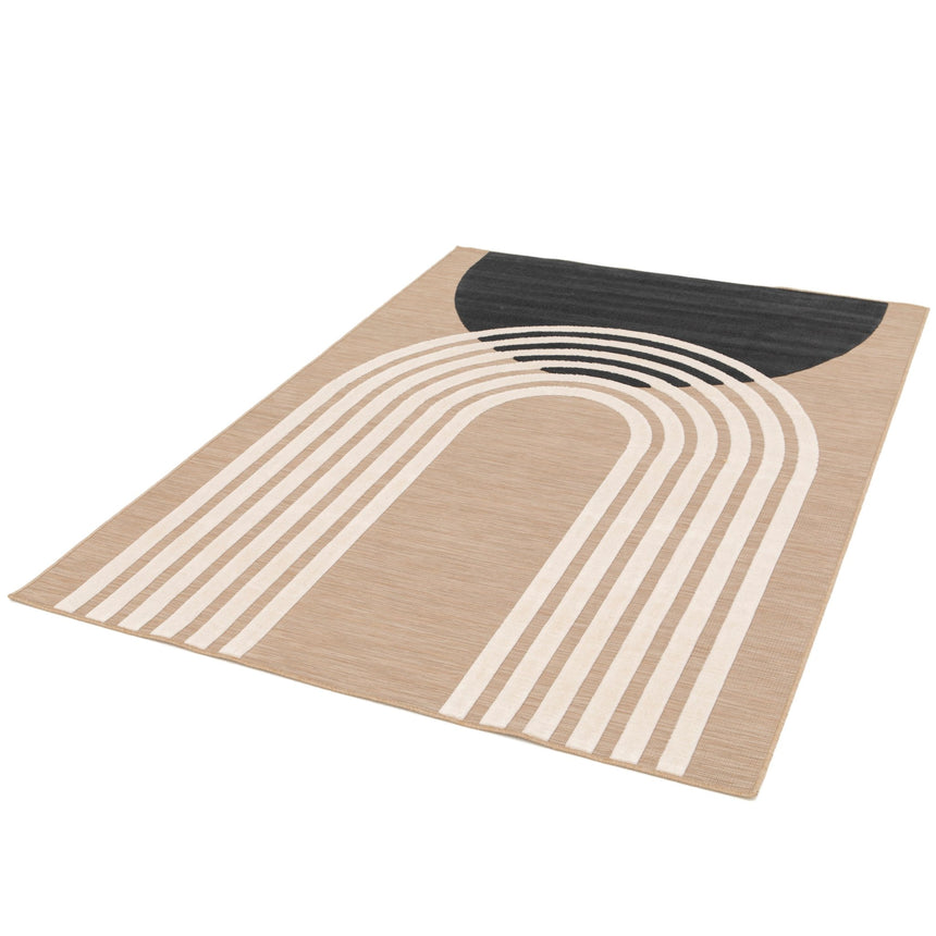 Tapis design intérieur extérieur avec effet relief RADIANT - AFKliving
