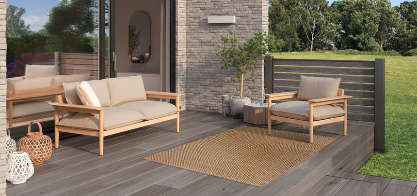 Tapis design intérieur extérieur facile d'entretien PIENZA - AFKliving