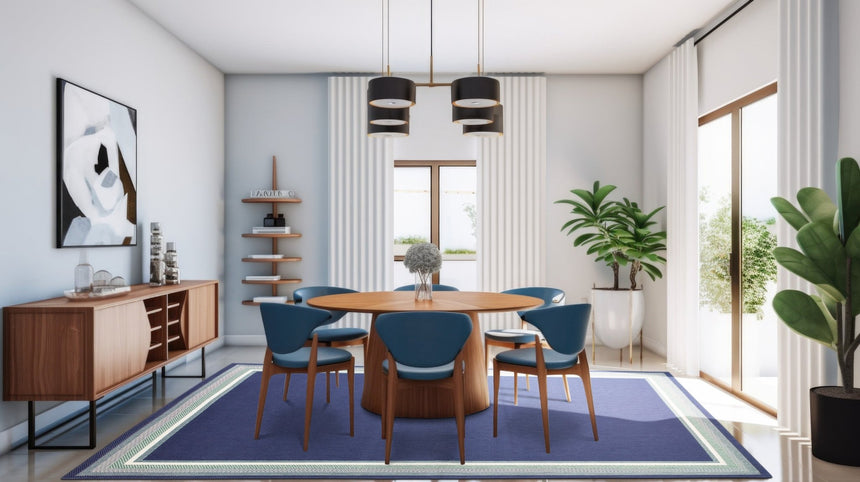 Tapis design intérieur extérieur résistant aux tâches et aux UV BELEM - AFKliving