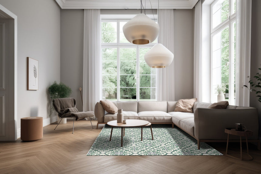 Tapis design intérieur extérieur résistant aux tâches et aux UV SINTRA - AFKliving