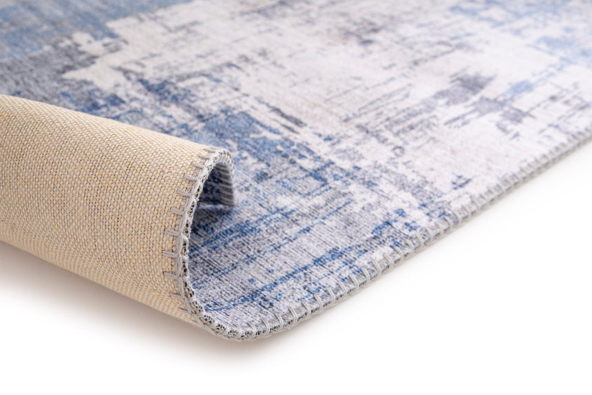 Tapis design Lahore Bleu - AFKliving