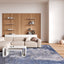 Tapis design Lahore Bleu - AFKliving