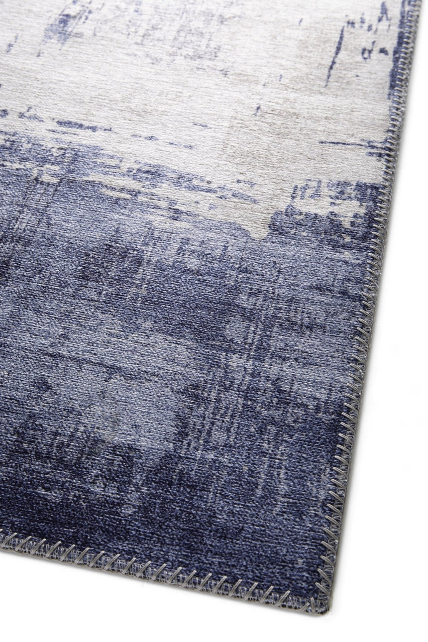Tapis design Lahore Bleu - AFKliving