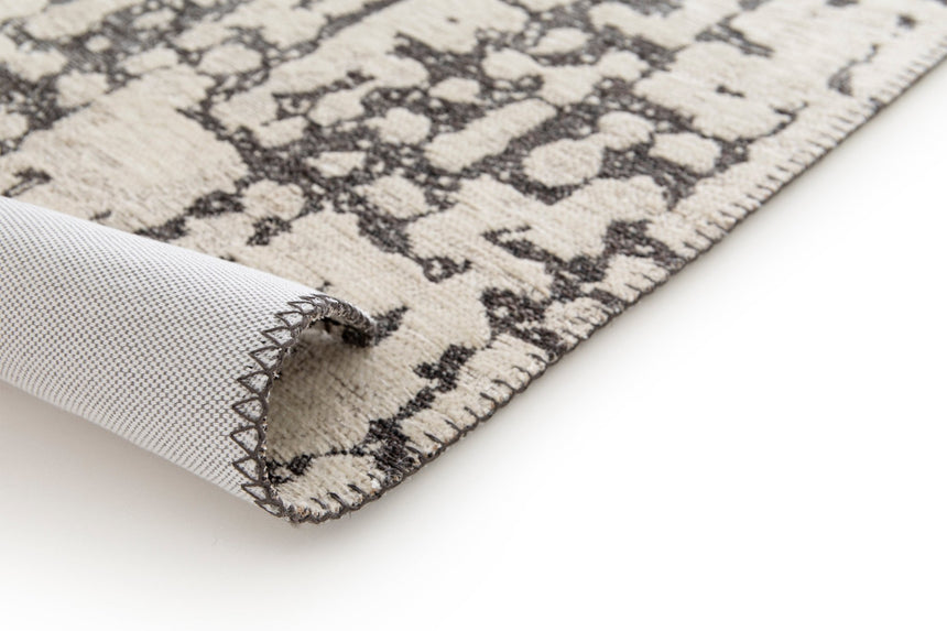 Tapis design tissage Gobelins en fibres recyclées ECHO - AFKliving