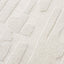 Tapis design ultra doux fait main en fibres naturelles MEGEVE - AFKliving