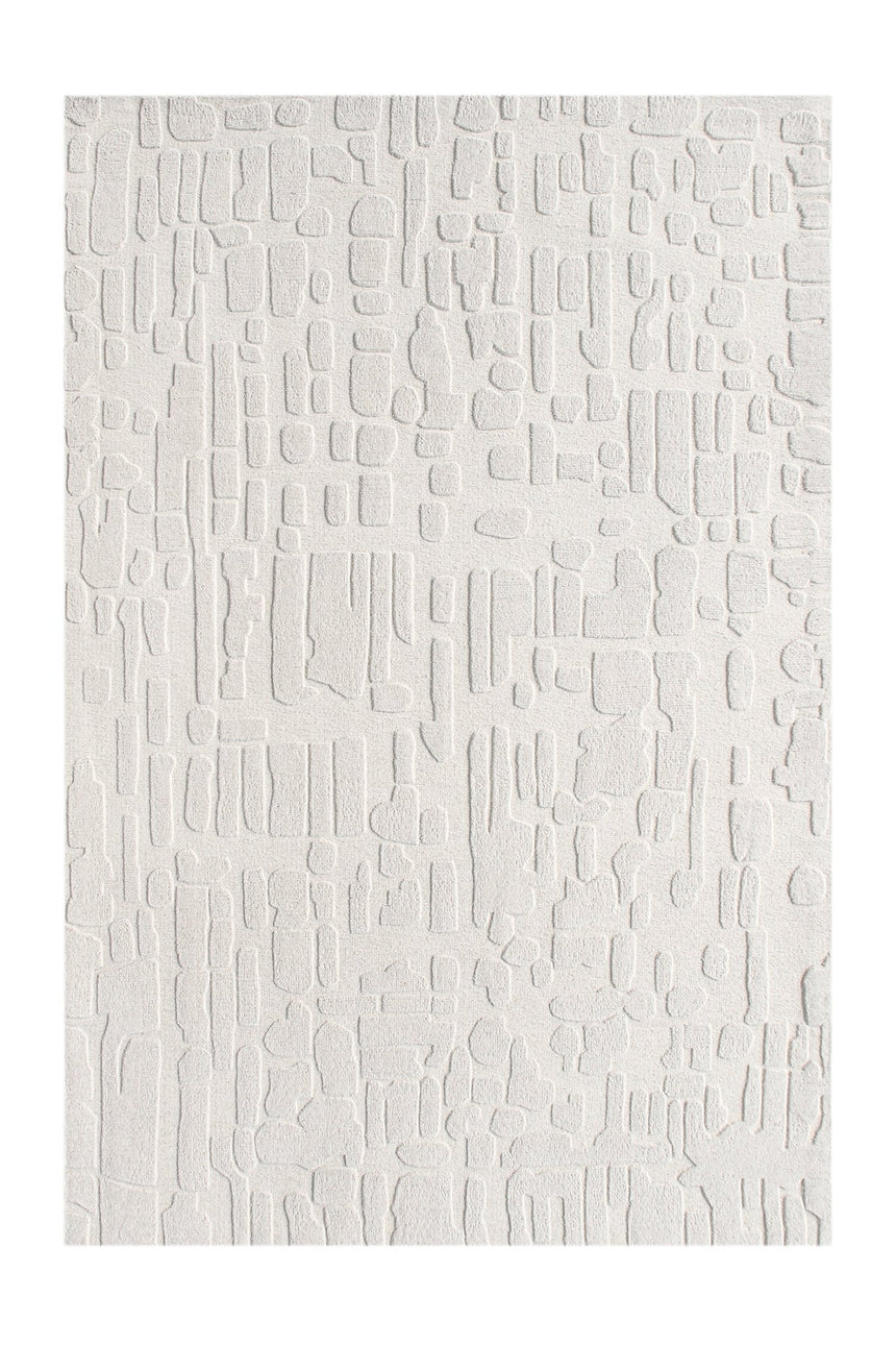 Tapis design ultra doux fait main en fibres naturelles MEGEVE - AFKliving