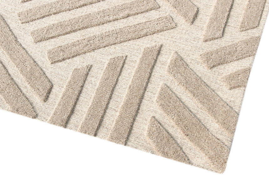 Tapis design ultra doux fait main en fibres naturelles TALISMAN - AFKliving