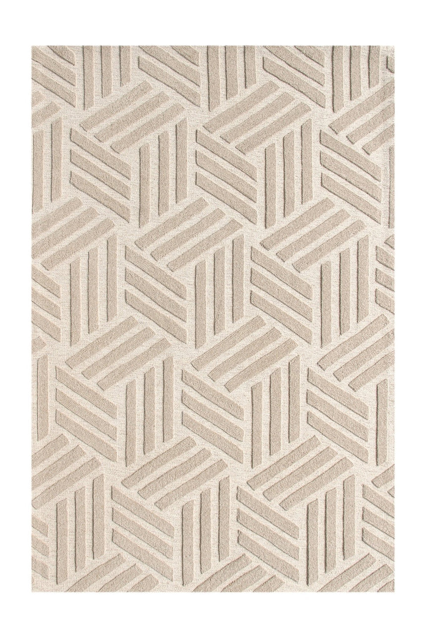 Tapis design ultra doux fait main en fibres naturelles TALISMAN - AFKliving