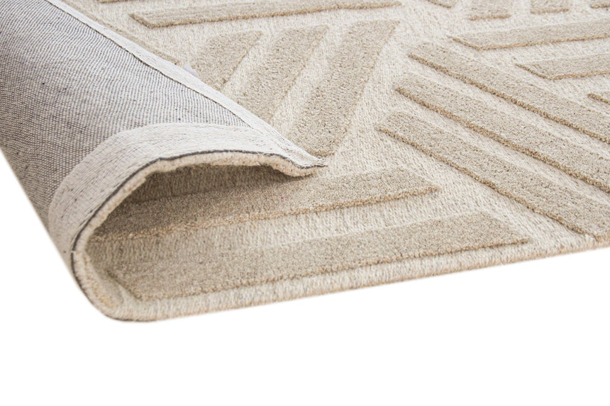 Tapis design ultra doux fait main en fibres naturelles TALISMAN - AFKliving