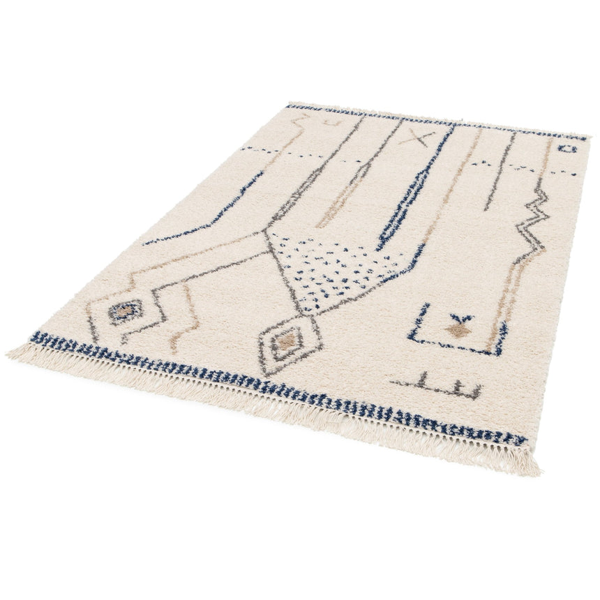 Tapis doux et design style ethnique GLYPH - AFKliving