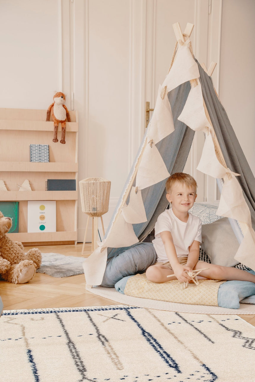 Tapis doux et design style ethnique GLYPH - AFKliving