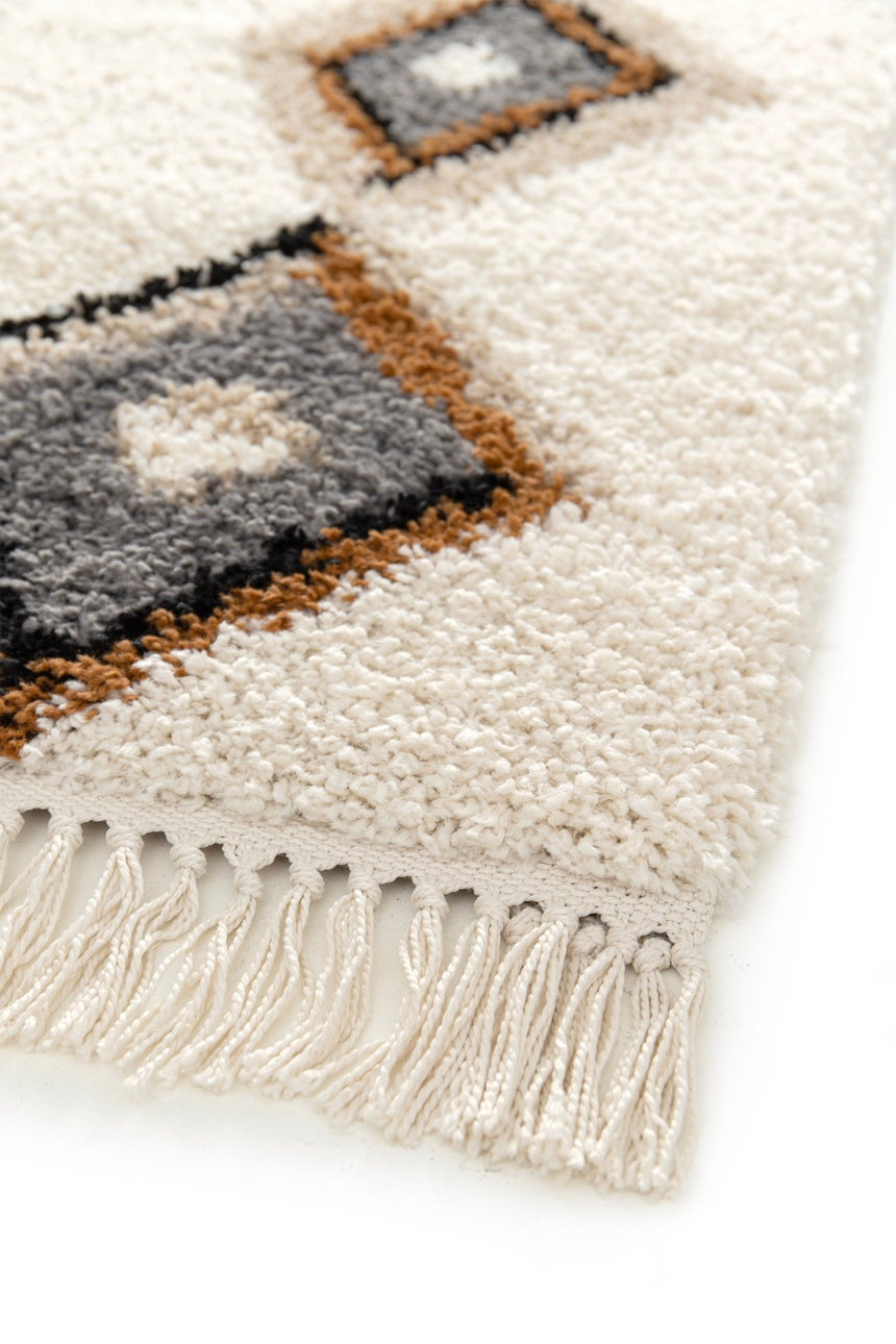 Tapis doux et design style ethnique MAZAGAN - AFKliving
