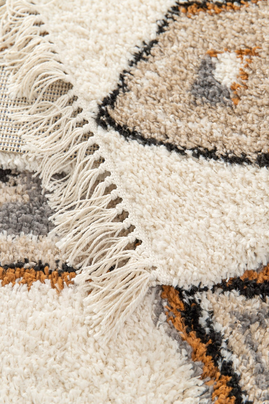 Tapis doux et design style ethnique MAZAGAN - AFKliving