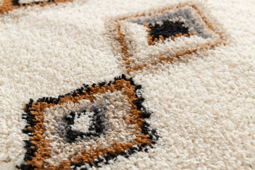Tapis doux et design style ethnique MAZAGAN - AFKliving