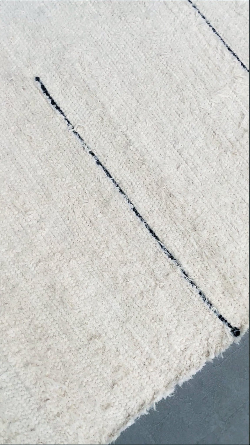 Tapis en coton recyclé tissé à la main CAMOES - AFKliving