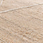 Tapis en jute et coton Éclat - AFKliving