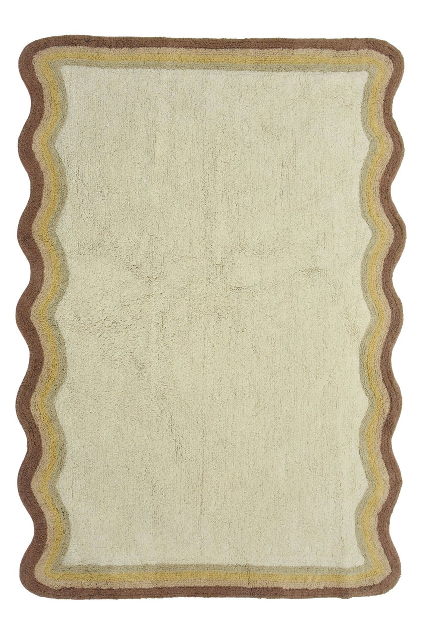 Tapis enfant en coton lavable en machine BISCUIT - AFKliving
