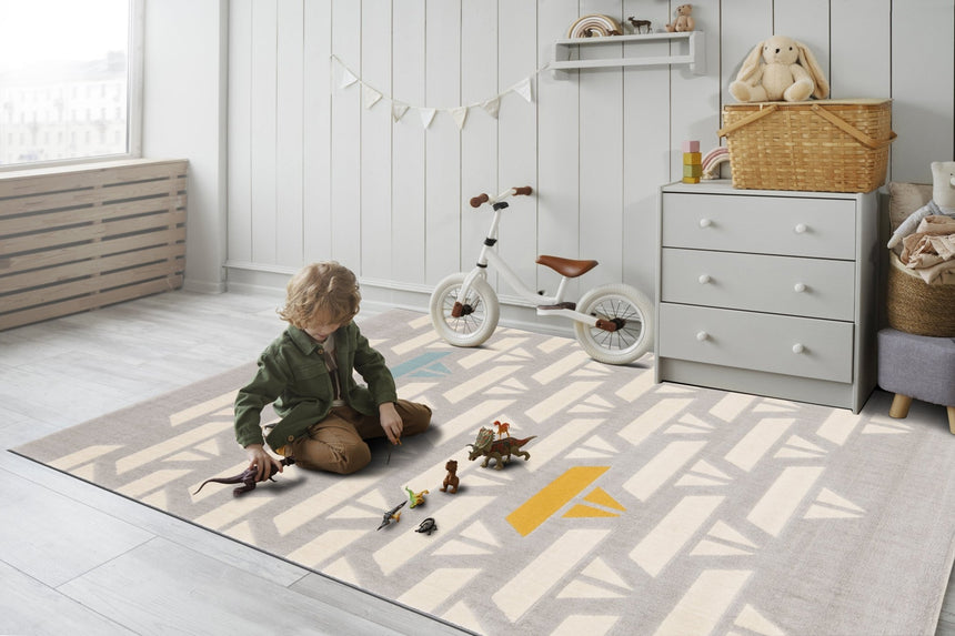Tapis enfant super doux BATEAUX - AFKliving