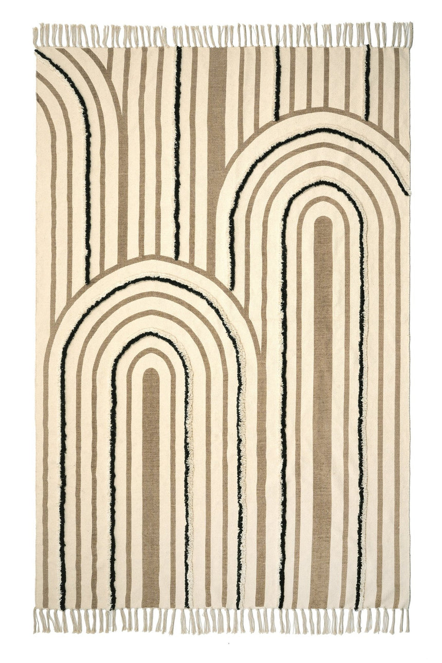Tapis enfant tufté en coton lavable à la machine ALBAN - AFKliving