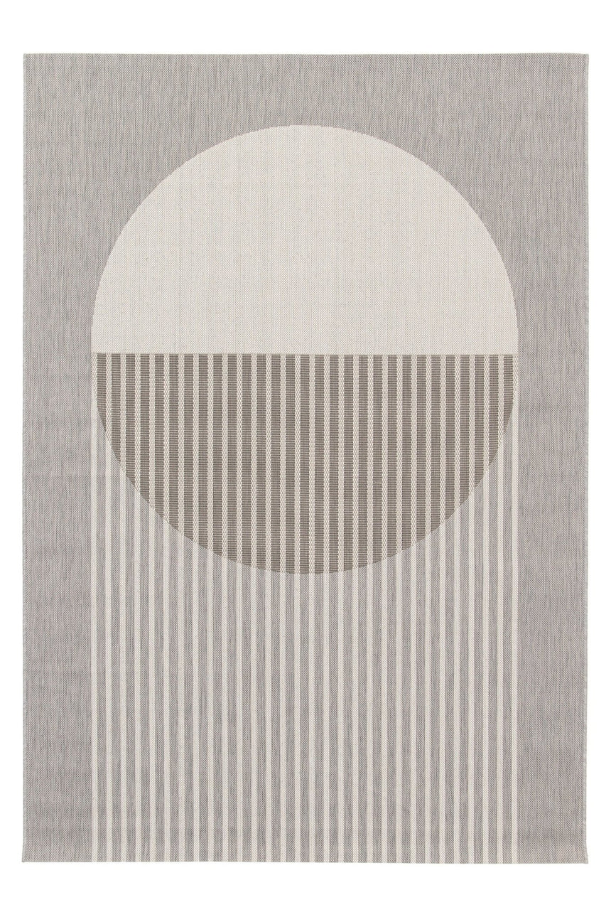 Tapis intérieur extérieur Audrey Gris - AFKliving