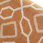 Tapis intérieur extérieur en fibres recyclées Owen Orange - AFKliving