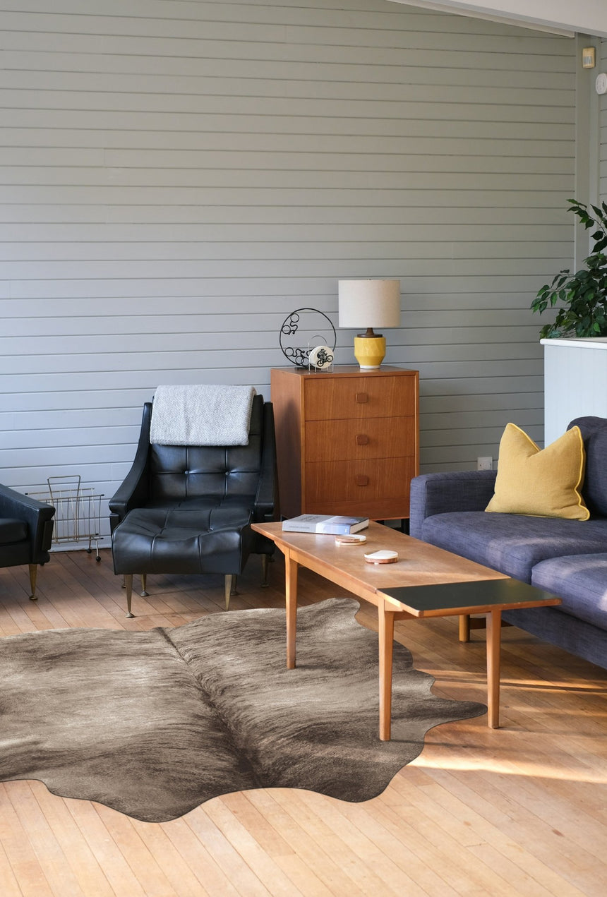 Tapis peau de vache LILY Marron - AFKliving