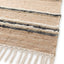 Tapis rayé fait main en matières naturelles RAJ - AFKliving