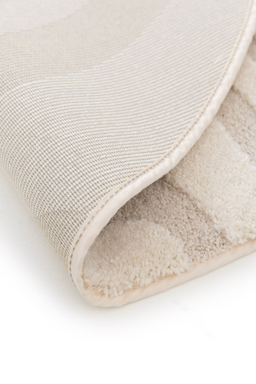 Tapis rond design avec effet relief NAYA - AFKliving