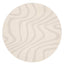 Tapis rond design avec effet relief NAYA - AFKliving