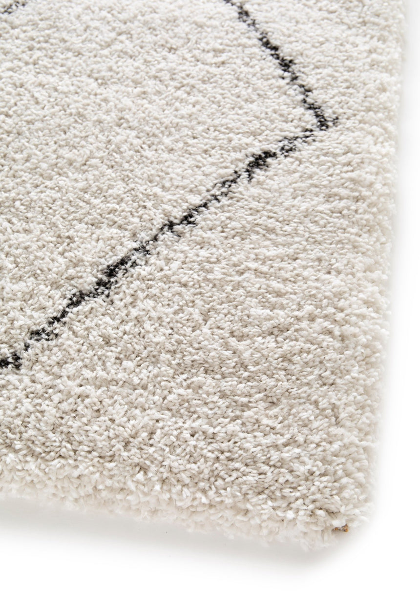 Tapis shaggy de style berbère doux et volumineux NOMAD - AFKliving
