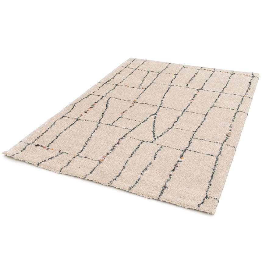 Tapis shaggy épais et doux TELEIA - AFKliving