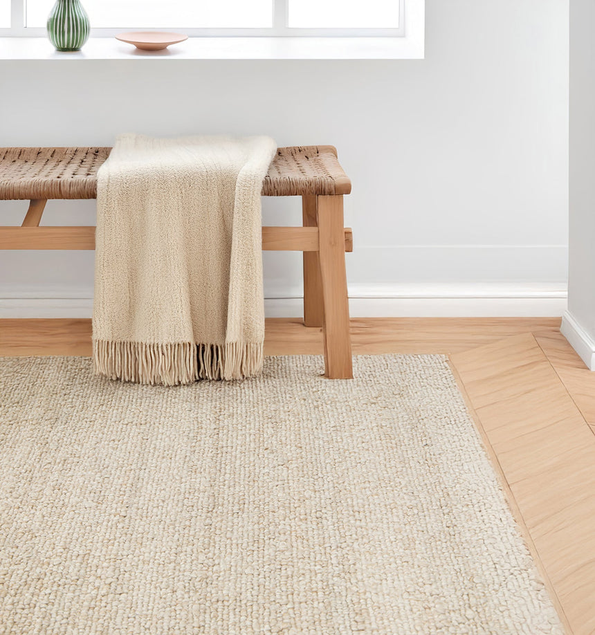 Tapis tissé main bouclé LOOMA - AFKliving