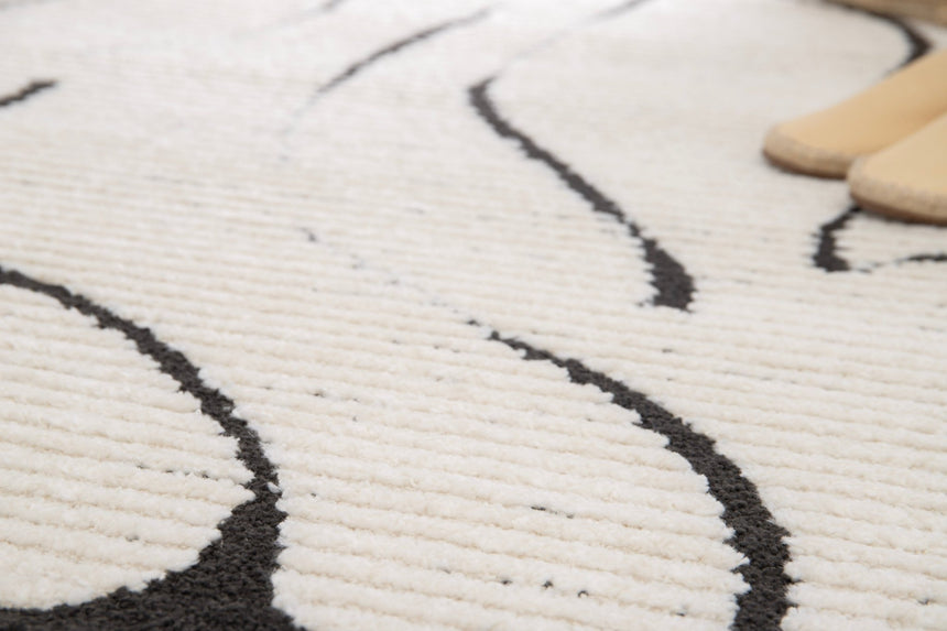 Tapis ultra doux à effet scuplté MIRAGE - AFKliving
