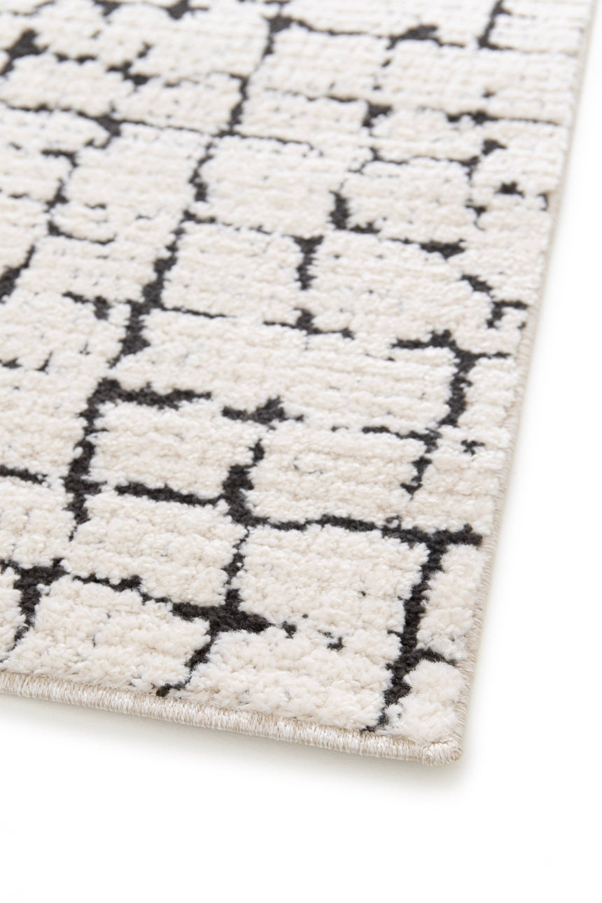 Tapis ultra doux effet sculpté OBSIDIAN - AFKliving