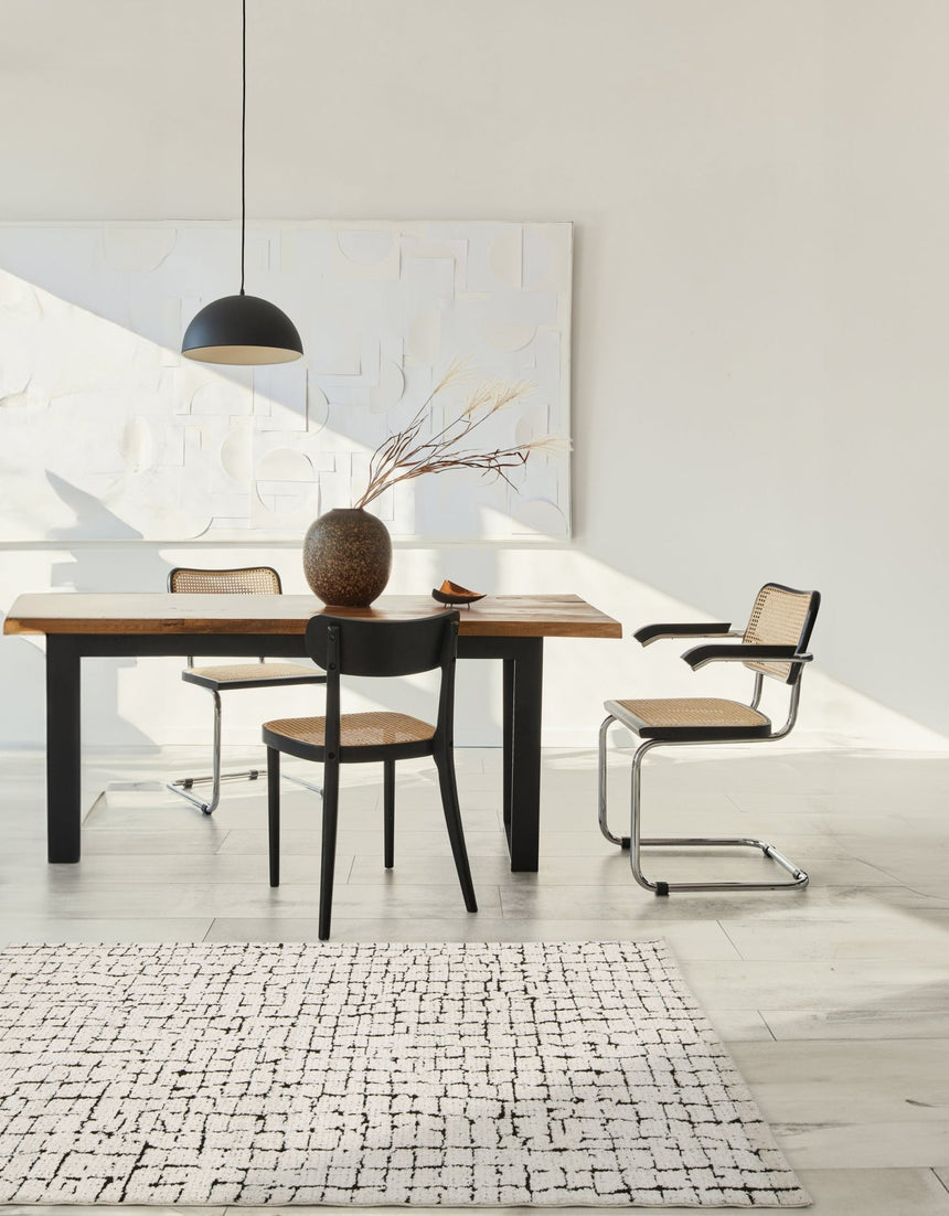 Tapis ultra doux effet sculpté OBSIDIAN - AFKliving