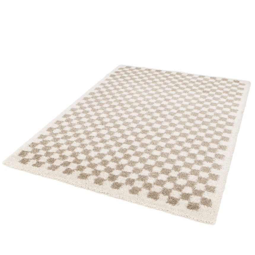 Tapis à poil haut doux et confortable CHECKERS - AFKliving