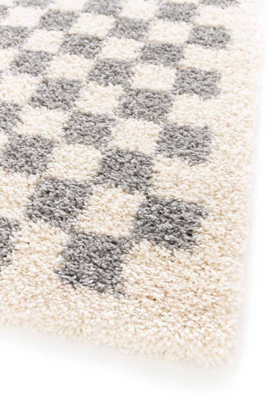 Tapis à poil haut doux et confortable CHECKERS - AFKliving