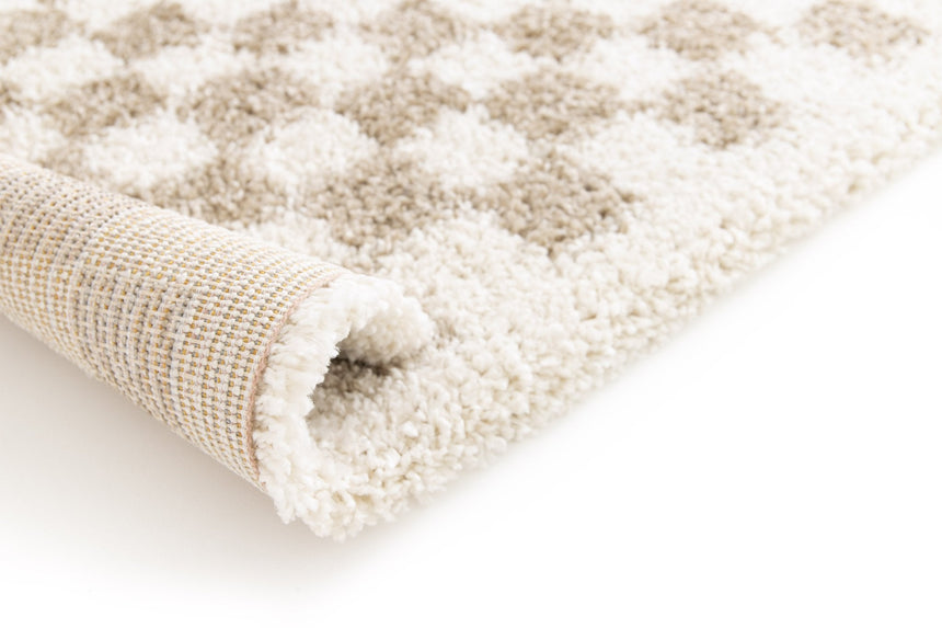 Tapis à poil haut doux et confortable CHECKERS - AFKliving