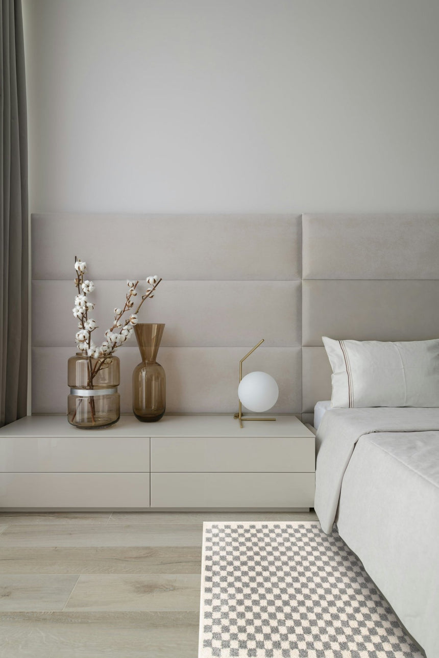Tapis à poil haut doux et confortable CHECKERS - AFKliving