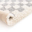 Tapis à poil haut doux et confortable CHECKERS - AFKliving