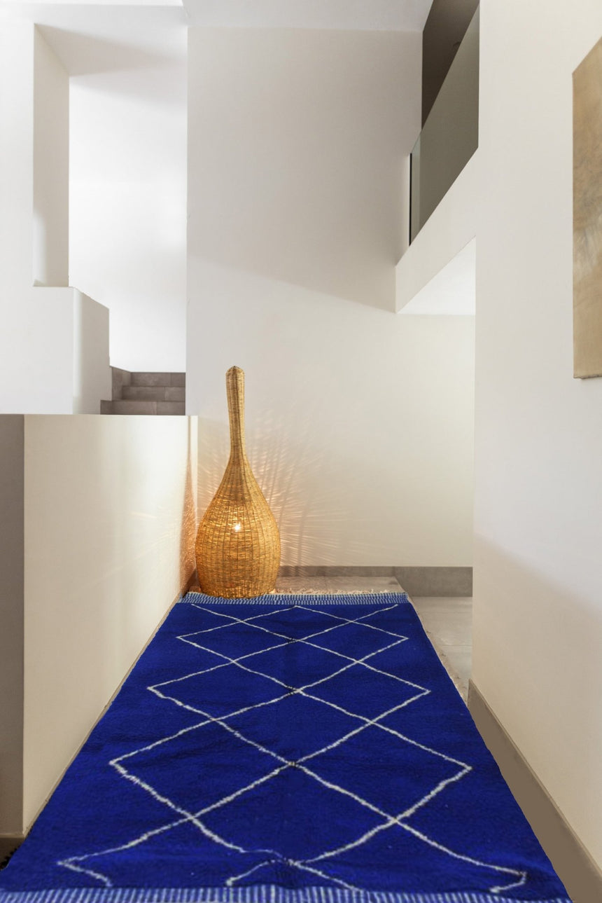 Tapis berbere authentique en laine Essaouira - AFKliving