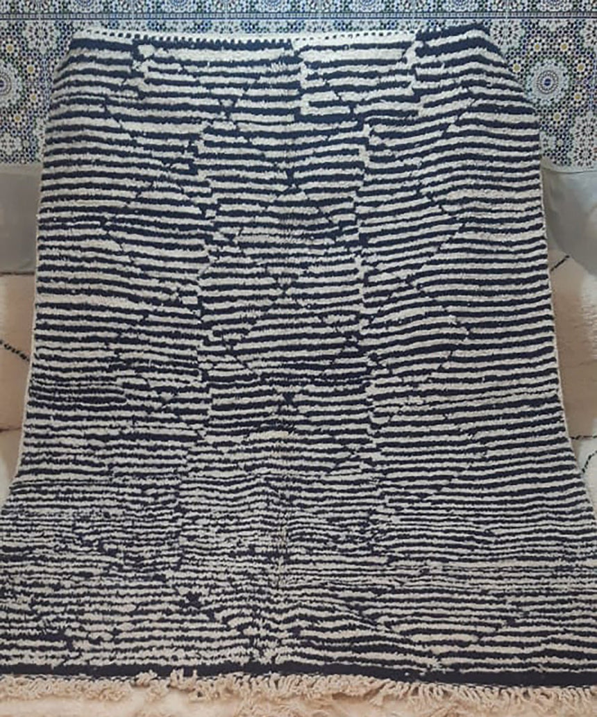 Tapis berbere authentique marocain laine Bahia - AFKliving